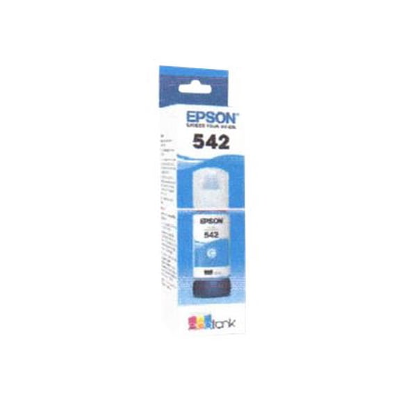 Epson EcoTank 542 Ink - Cyan (EPST542220S)