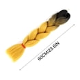 thumbnail image 3 of Up to 65% Off Naittoop 24 Inch Braiding Hair Extensions High Temperature Synthetic Fibre, Pre Stretched Braiding Hair for Women, 3 of 3