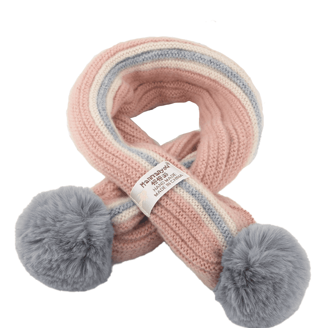 Foulard pour Enfants Garçons Filles Hiver Chaude Foulards Cache-Cou