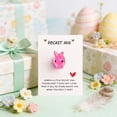 thumbnail image 4 of Cheapark English Encouragement Bunny Pocket Card Desktop Decorative with Inspirational Blessings for Home Office Spring Gift, 4 of 6