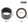 thumbnail image 1 of Bgsha Vacuum Pump Oil-Free Mute Air Compressor Cylinder Sleeve Piston Cylinder Ring, 1 of 7