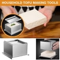 thumbnail image 2 of Press Box Making Maker Cheese Metal Mould Moldes Kit Curd Box Squeezer Tool Soybean Presser, 2 of 7