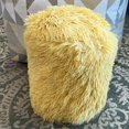 thumbnail image 4 of Mainstay Fluffy Yellow Gumball Cushion, 4 of 4
