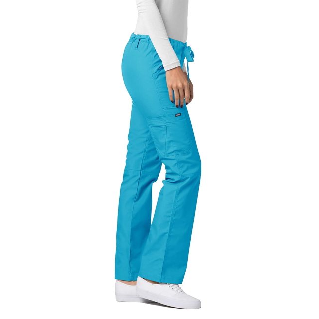Adar Uniformes Médicaux Universels pour Femmes - Pantalon d'Uniforme à Jambe Droite avec Cordon