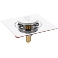 thumbnail image 1 of Miangastore Washbasin Plugs Bathtub Drain Plug Stainless Steel 1Set 3.5In, 1 of 8