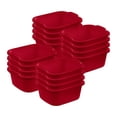 thumbnail image 1 of Sterilite Grand Bac à Vaisselle Multifonction pour la Maison de 12 Qt pour Évier, Rouge (Lot de 16), 1 of 7