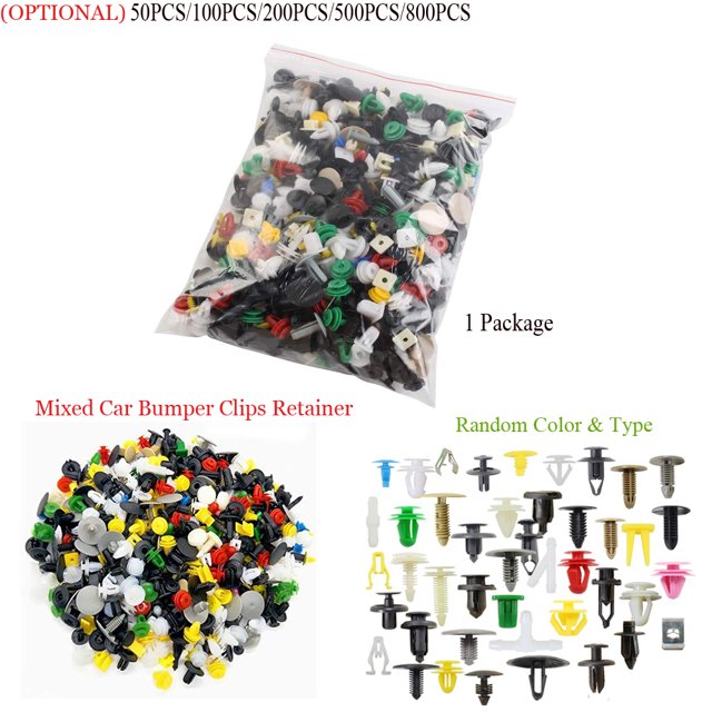 Clips de Retenue pour Pare-Chocs de Voiture Universels