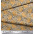 thumbnail image 3 of Soimoi Modal Satin Fabric Brush Stroke Abstract Print Fabric by Yard 42 Inch Wide, 3 of 3