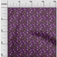 thumbnail image 2 of oneOone Rayon Purple Fabric Kids Craft Projects Decor Fabric Printed By The Yard 56 Inch Wide, 2 of 4