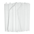 thumbnail image 2 of Iodue Straw Individually Packaged White Plastic Flexible Straw Kitchen Dining Room, 2 of 2