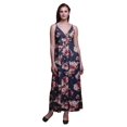 thumbnail image 1 of Bimba Robe Longue Maxi Bohème à Bretelles Sans Manches Imprimée Florale pour Femme - X-Grand, 1 of 1