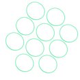 thumbnail image 1 of Sensory Training Equipment, Kids Fitness Exercise Hoops,10pcs 40cm Outer Diameter Sensory Training Hoop with Hollow Rings, for Children, 1 of 7