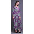 thumbnail image 3 of Bimba Kaftan de Plage Floral, Paréo de Bikini, Robe Maxi pour Femmes, Long Caftan-S-L, 3 of 5