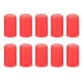thumbnail image 1 of 10PCS 12mm Auto Intake Vacuum Hose Cover Silicone Hose Blanking Caps Tubing End Insert Stoppers Red, 1 of 14
