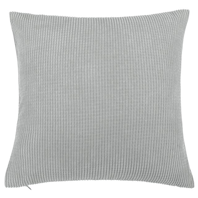 Unique Bargains Soft Corduroy Corn Striped Decorative Throw Pillow Cover