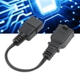 thumbnail image 4 of IEC320 C14 Male To 1 15R Female Cord, Power Adapter Cord Waterproof 100-250V Standard  For LCD Monitor For Desk Lamp, 4 of 8