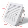 thumbnail image 3 of Exhaust Ventilation Fan Side Air Vent Caravan Motorhome RV Camper Van White，Powerful Model, 3 of 5