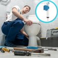 thumbnail image 1 of RUNROTOO Valve de Remplissage de Toilette Bleue de Remplacement pour Réservoir de Toilette Installation Facile Valve d'Admission Réglable, 1 of 8
