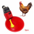 thumbnail image 2 of GROWTH TANK 5x Poultry Water Drinking Cups- Chicken Hen Automatic Drinker Drink Cup, 2 of 9