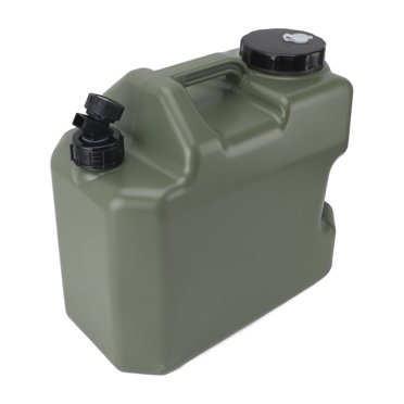 18L Camping Water Container, Secure Cover Outdoor Water Container  For Vehicle
