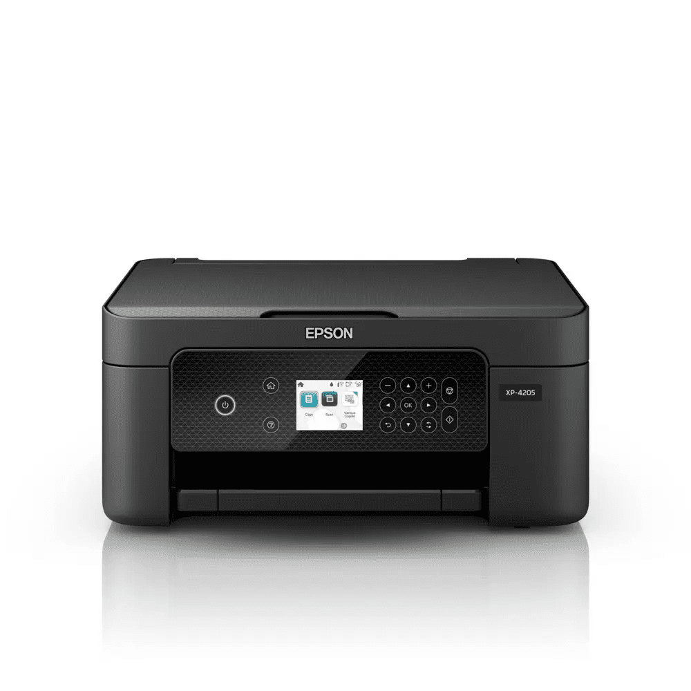 Refurbished Epson XP-4205 Small-in-One Inkjet Printer, Scanner, Copier - Black