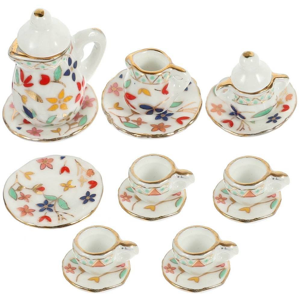 LOVEVER Accessoires de Maison de Poupée Miniature en Céramique pour Enfants