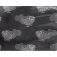 thumbnail image 4 of oneOone Georgette Viscose Fabric Fish Block Decor Fabric Printed BTY 42 Inch Wide, 4 of 4