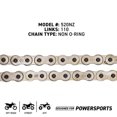 thumbnail image 3 of Niche Sprocket Chain Set for Suzuki DR350 14/47T 520 Motorcycle MK1003653, 3 of 9