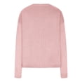 thumbnail image 5 of Timegard Womens Sweaters Crewneck Long Sleeve Knit Pullover Fall Winter Casual Loose Solid Color Tops, 5 of 5