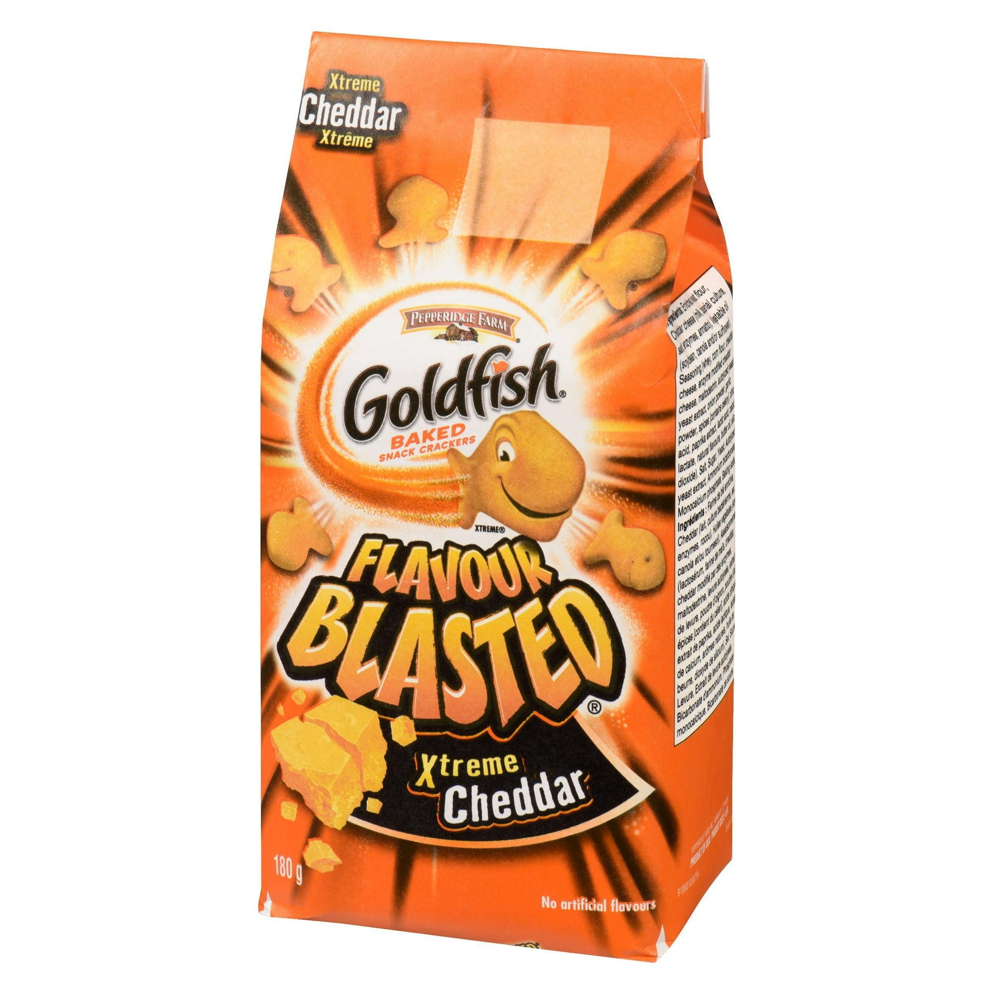 Goldfish® Flavour Blasted® Xtreme Cheddar Crackers,180g bag
