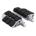 thumbnail image 1 of Motorbike Pedals, Aluminum Alloy Rubber Motorcycle Footpegs Slip   For Modification Replacement For, 1 of 8