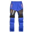thumbnail image 2 of KYAIGUO Pantalon Cargo pour Garçons 3-13 T Printemps Automne Décontracté Extérieur Séchage Rapide Imperméable Randonnée Escalade Pantalon Convertible Tout-Petit Léger à Enfiler Pantalon Cargo, 2 of 8