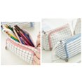 thumbnail image 1 of Langgg Trousse à Crayons en Lin Grande Capacité Boîte à Crayons Fournitures Scolaires avec Poignée, 1 of 6