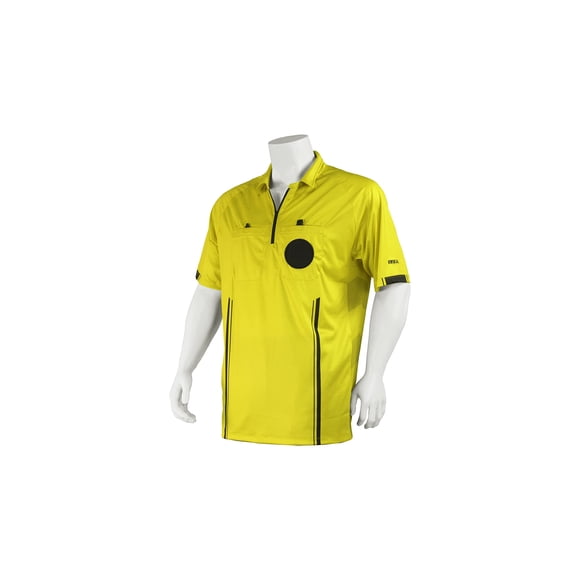 Kwik Goal Official Referee Jersey, Hi-Vis Yellow, Medium