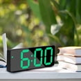 thumbnail image 3 of WIFKLSIIPG Alarm Clock Digital Battery Powered Travel Alarm Clocks Powered Non Ticking with Snooze Temperature Date Time Brightness Adjustable for Kids Adults, 3 of 3