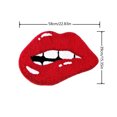thumbnail image 3 of Yhmxh Bathroom Rugs Valentine's Day Bathroom Rug Non Slip Cute Red Lips Heart Shape Bathroom Rug Valentine's Day Indoor Bedroom Living Room Bathroom Kitchen Rug Living Room Rug Bath Mat, 3 of 4