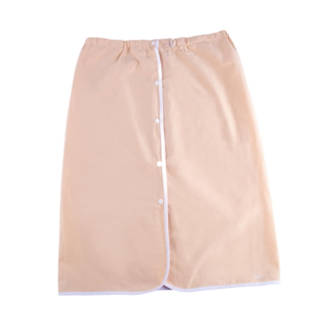 Esquirla Alèse d'Incontinence Portable Protection de Lit Soins aux Aînés Jupe-Couche pour Adultes TTG Orange