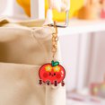 thumbnail image 1 of Keychain Ring Fashion Cute Fruit Car Key Chain Backpack Jewelry Handbag Wallet Decorative Keyring Pendant Jewelry Female Ladies Type 5, 1 of 9