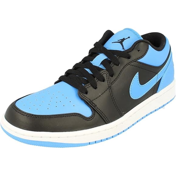 Nike Men's Air Jordan 1 Low Black Blue University running shoes