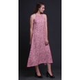 thumbnail image 2 of Bimba Bird Causal Long Backless Halter NeckDressWomen Printed BeachDress-Small, 2 of 6