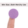 thumbnail image 3 of Unique Bargains 25 Pack 1-Inch Purple Sanding Discs 150 Grits Hook & Loop Professional Aluminum Oxide Sandpaper Mini Size, 3 of 5