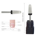 thumbnail image 4 of pitrice Multi-functions Salon Electric Pedicure Files Nail Drill Bit for Reshaping Black XC, 4 of 7
