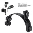 thumbnail image 1 of Support de Lampe Flash Double en Forme de C pour Caméra DV Caméscope Appareil Photo Reflex, 1 of 8