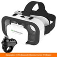 thumbnail image 1 of Lunettes Intelligentes de Réalité Virtuelle 3D VR avec Télécommande Sans Fil IMAX Film Gaming Lunettes VR, 1 of 6
