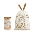 thumbnail image 1 of Kitchen Rubbish Bags Drawstring Trash Bags Pattern Thickened Garbage Bags 19.7" X 17.7"Unscented Trash Bags For Kitchen Bathroom Waste Liners 30Pc, Kitchen Rubbish Bags, 1 of 9