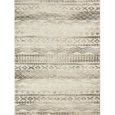 Tapis crème Ibeza Mainstays, 5 pi x 7 pi