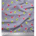 thumbnail image 1 of Soimoi Modal Satin Fabric Straw & Juice Beverages Print Fabric by Yard 42 Inch Wide, 1 of 1