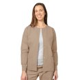 thumbnail image 2 of Adar Universal Women's Scrub Set - Warm-Up Scrub Jacket and Elastic Pull-On Pants, 2 of 6