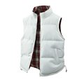 thumbnail image 1 of Cardigans pour Hommes, Chandails Sans Manches à Capuche à Fermeture Éclair, Chauds et Tendance, 1 of 9