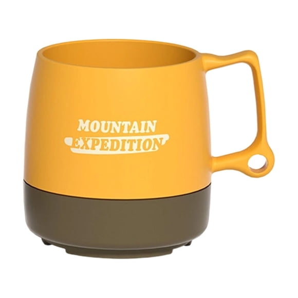 Plastic Coffee Cup 3.54 in x 3.15 in Portable Hanging Design with Eco Friendly Material for Camping Picnic